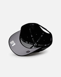 New Era Las Vegas Raiders 'Raised Metallic Chainstitch' 9FORTY A-Frame Snapback Black