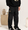 Carre Block Joggers Black