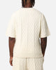 XXIII Lucas Cable Knit T-Shirt Cream