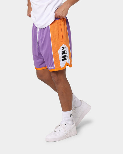 Starter Downtown Basketball Shorts Purple