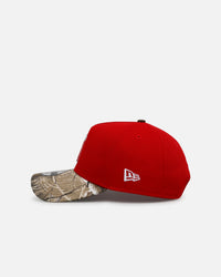 New Era Los Angeles Angels 'Realtree Visor' 9FORTY A-Frame Snapback Official Team Color