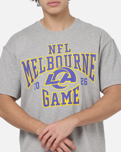 New Era Los Angeles Rams Melbourne Game T-Shirt Grey