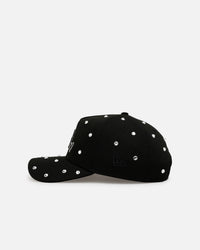 New Era Los Angeles Dodgers 'Black Satin Hearts' 9FORTY A-Frame Snapback Black