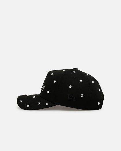 New Era Los Angeles Dodgers 'Black Satin Hearts' 9FORTY A-Frame Snapback Black