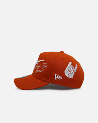 New Era Texas Longhorns 'One Love' 9FORTY A-Frame Snapback Official Team Color