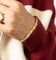 Guess Mainline True Spirit Gold Crystal Bracelet Gold