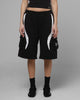 Loiter Hybrid Tek Cargo Shorts Black