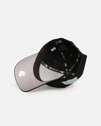 New Era Atlanta Braves 'Black Aqua' 9FORTY A-Frame Snapback Black/Aqua