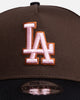 New Era Los Angeles Dodgers 9Forty A-Frame Snapback Walnut