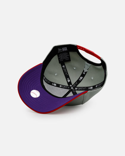 New Era Los Angeles Angels 'All I Want For Christmas' 9FORTY A-Frame Snapback Green/Red