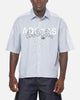 Adidas Originals Poplin AOA Button Up Shirt Night Indigo