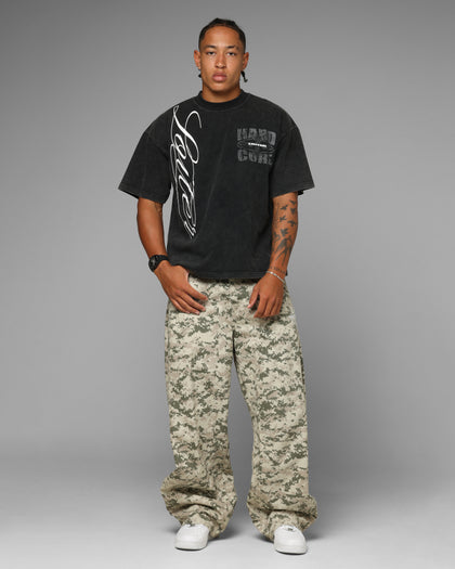 Loiter Chrome Dome T-Shirt Washed Black
