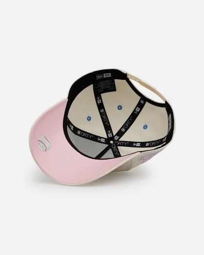 New Era Oakland Athletics 'Pastel' 9FORTY A-Frame Snapback Chrome White
