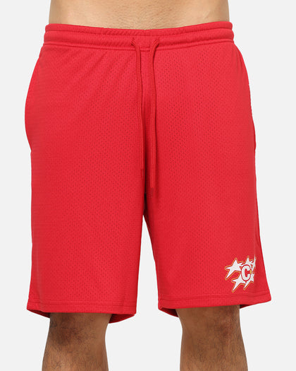 Carre Sideline Basketball Shorts Red