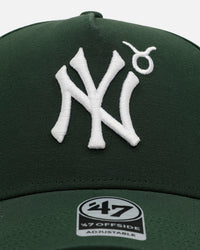 47 Brand New York Yankees 'Yankees Zodiac' Taurus 47 Offside Snapback Dark Green