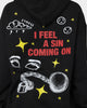 Rats Get Fat Sinners Hoodie Black