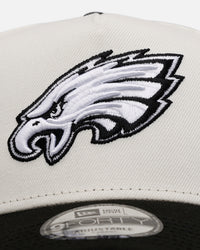 New Era Philadelphia Eagles 'Chrome Black' 9FORTY A-Frame Snapback Chrome/Black