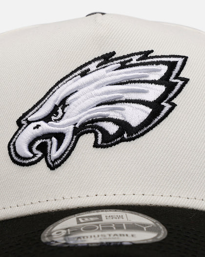 New Era Philadelphia Eagles 'Chrome Black' 9FORTY A-Frame Snapback Chrome/Black
