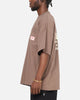Carre Pocket T-Shirt Brown