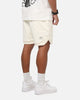 Saint Morta ATH-LTC Fleece Shorts Off White