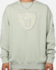 Pro Standard Las Vegas Raiders Drop Shoulder Crewneck Moss