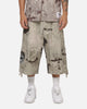 Mitchell & Ness Las Vegas Raiders Abstract Camo 24" Jorts Abstract Camo