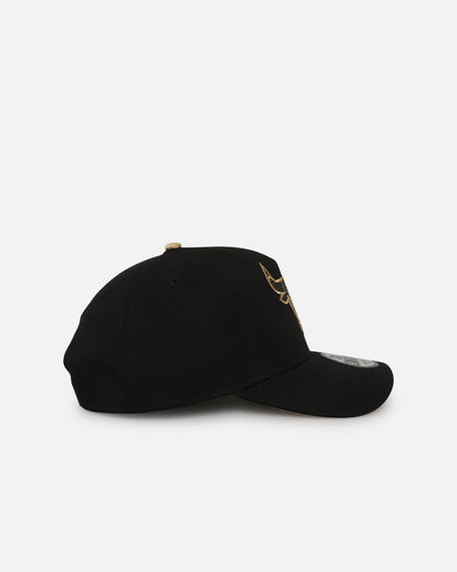 New Era Chicago Bulls 'Year Of The Snake' 9FORTY A-Frame Snapback Black/Gold