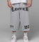 Loiter Impact Fleece Shorts Grey Marle