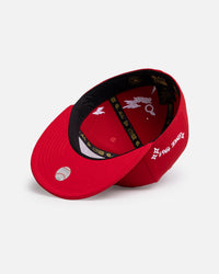 New Era Los Angeles Angels 'MLB Scribble' 59FIFTY Fitted Red