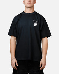 Playboy Flames 2.0 Boxy T-Shirt Black/White