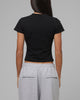 Loiter Women's Star Baby T-Shirt Black