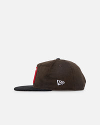 New Era Mexico National Baseball Team 'Mexican Cord Golfer' Corduroy Golfer Snapback Brown/Black