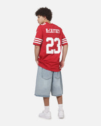 Nike San Francisco 49ers Christian McCaffrey #23 Home Game NFL Jersey Gym Red