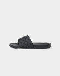 Saint Morta Annex Quilted Slides Black