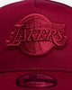 New Era Los Angeles Lakers "Cardinal Tonal" 9FORTY A-Frame Snapback Cardinal