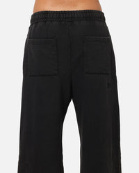 Saint Morta Crested Wing Sweatpants Washed Black