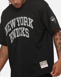 Mitchell & Ness New York Knicks Open Mesh T-Shirt Black