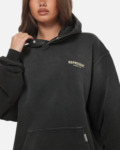 Represent Owners Club Hoodie Aged Black
