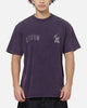 Bleacher Athletic Melbourne Storm NRL Attrition Washed T-Shirt Navy