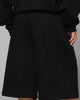 Loiter Destruct Sweat Shorts Black