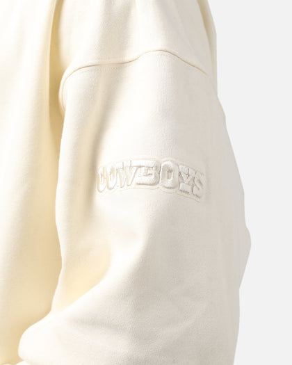 Pro Standard Dallas Cowboys Drop Shoulder Hoodie Eggshell