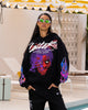 Loiter Live In Direct Vintage Hoodie Black