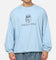 Majestic Athletic Argentina Nylon Crewneck Argentina Blue