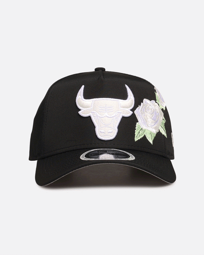New Era Chicago Bulls 'Glow Rose' 9FORTY A-Frame Snapback Black