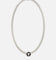 Guess Mainline Panther 21" Crystal Silver Necklace Silver