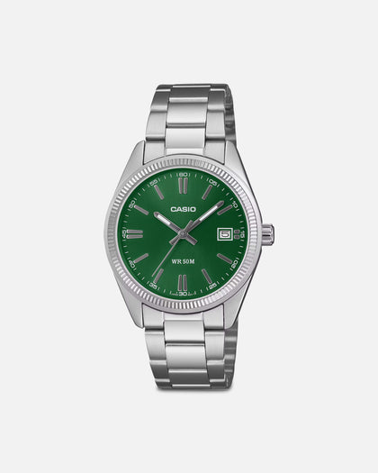 Casio UTP-1302PD-3A1 Watch Silver/Green Sunray