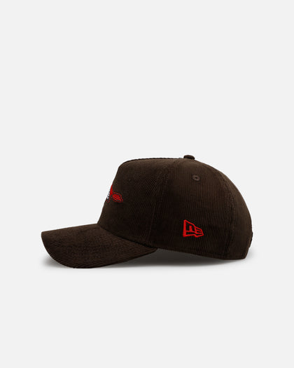 New Era Baltimore Orioles 'Walnut Cord' 9FORTY A-Frame Corduroy Snapback Walnut