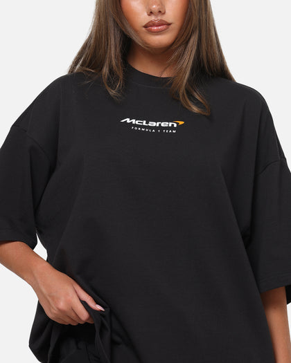 Mitchell & Ness X Mclaren Showcase Boxy T-Shirt Washed Black