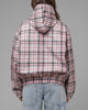 Loiter Racer Work Jacket Pink Plaid