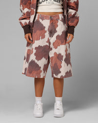 Loiter Hide Jorts Cowhide